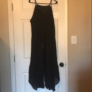 Mossimo black high low dress